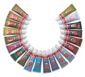 Rub N Buff Wax Metallic Finishes 12 Color Sampler Set