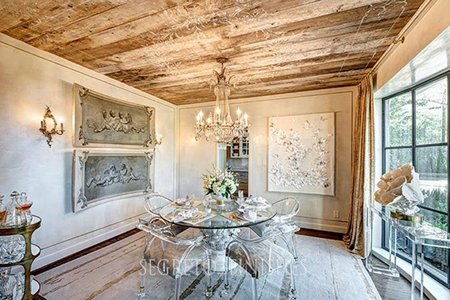 Leslie Sinclair Dining Room - Segreto Secrets