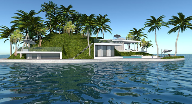Segreto Secrets - Dream Vacation Home on A Private Floating Island