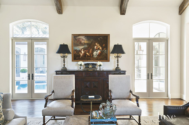 Segreto Secrets - Mediterranean Traditional Home Tour - Vignette with Tuscan Influence