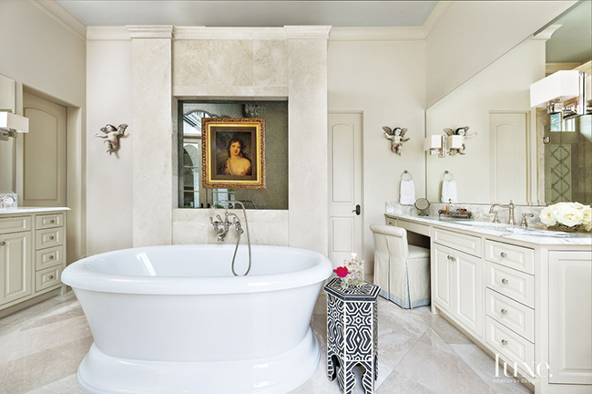 Segreto Secrets - Mediterranean Traditional Home Tour - Master Bathroom
