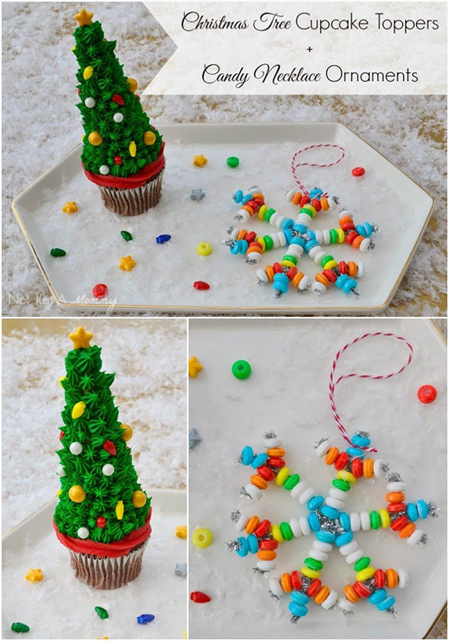 Segreto Secrets - Christmas Tree Crafts - Christmas Tree Shaped Cupcakes