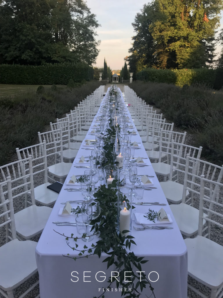 Segreto Finishes Wedding France Segreto Finishes Wedding France