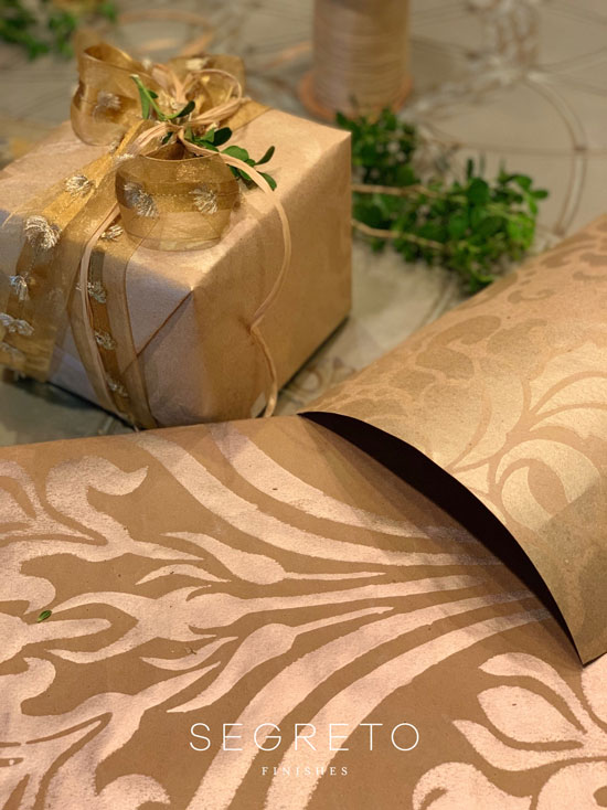 Christmas gift wrap