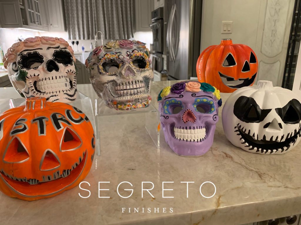 Finished Halloween Craft