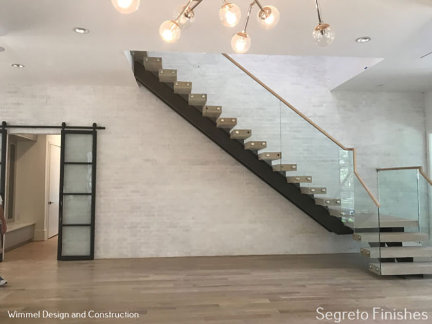 limewash over interior brick