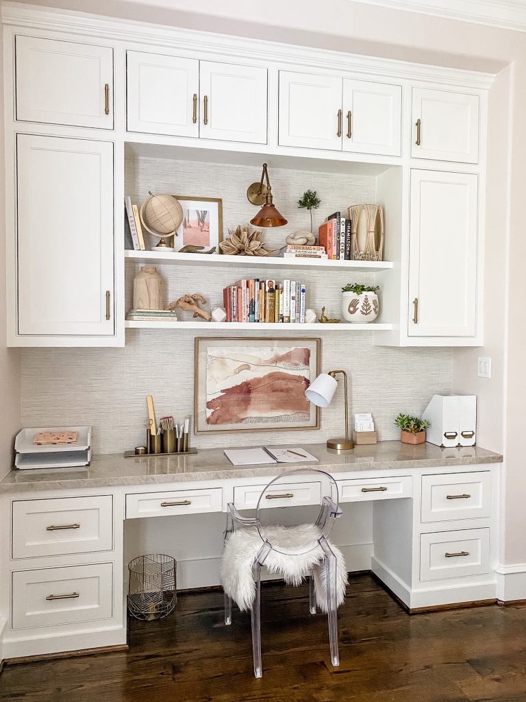 Built In Desk Area built in desk area, inspiring distance learning space