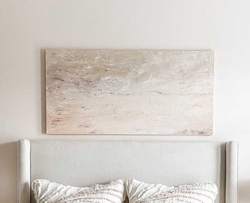 DIY Canvas Over Bed DIY Canvas over bed, inspiring distance learning space