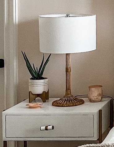 Nightstand and lamp Nightstand and Lamp