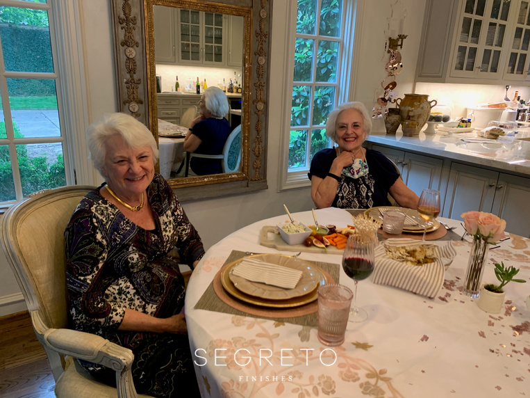 Leslie's Mother and Aunt, Stay connected and spread joy!