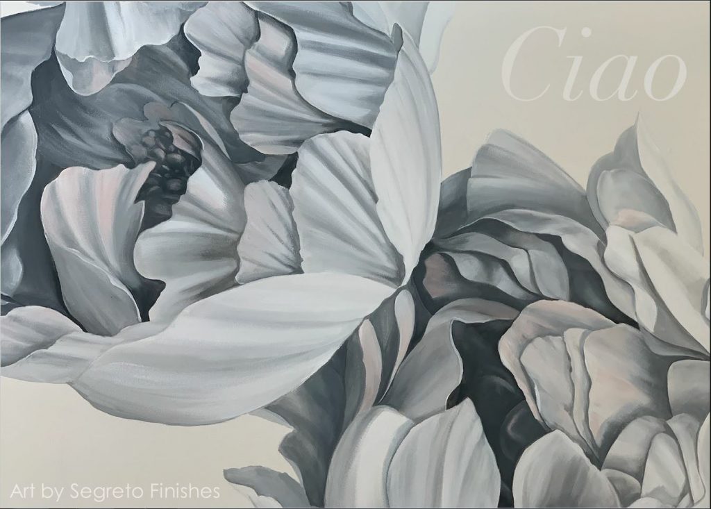 So much to be grateful for- art by Segreto Finishes