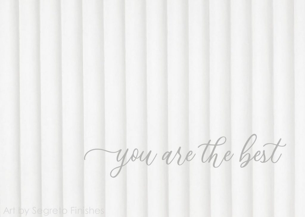 so much to be thankful for- art by segreto finishes