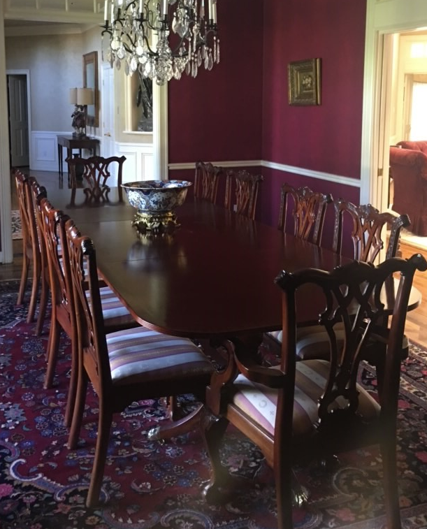 Dining room before Segreto Finishes