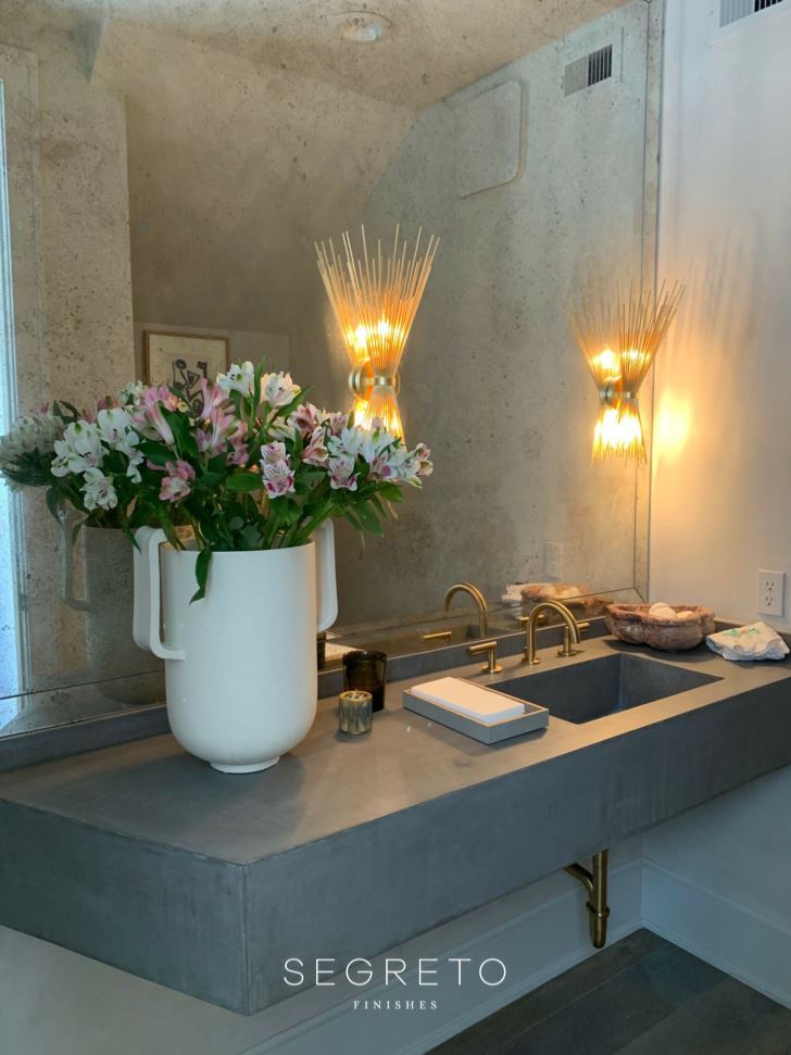 SegretoStone Floating Sink