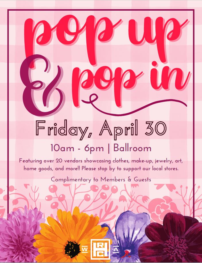 Spring Pop Up Flyer