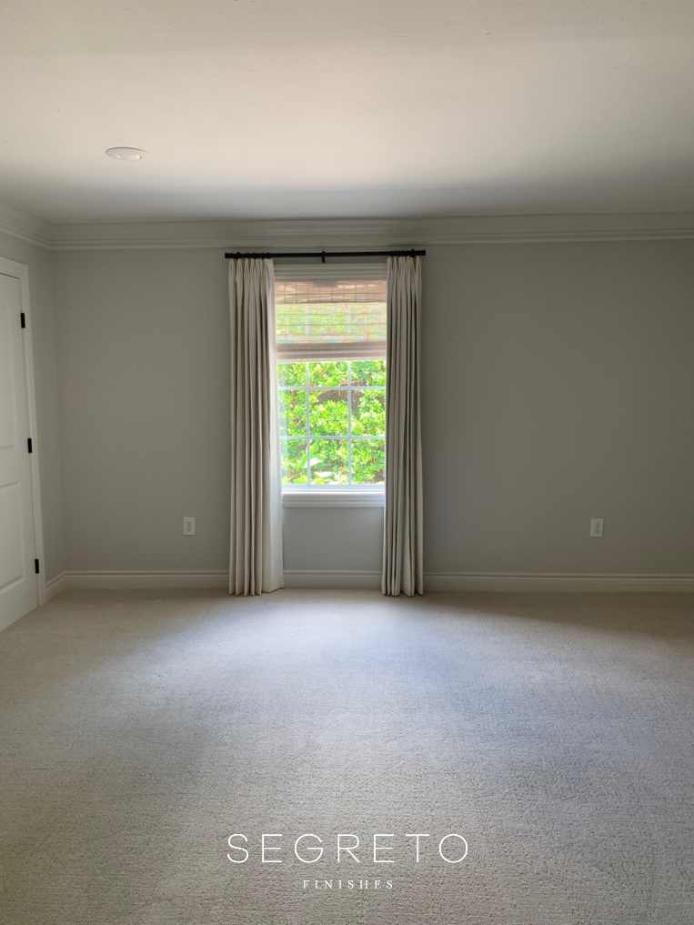 master bedroom after