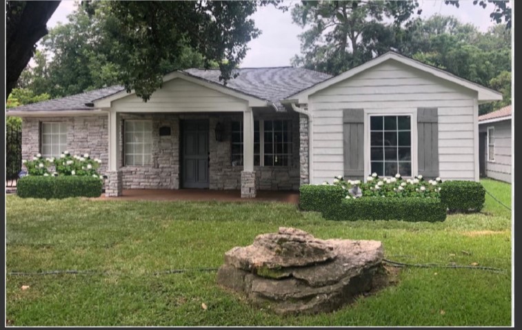 Exterior of home after