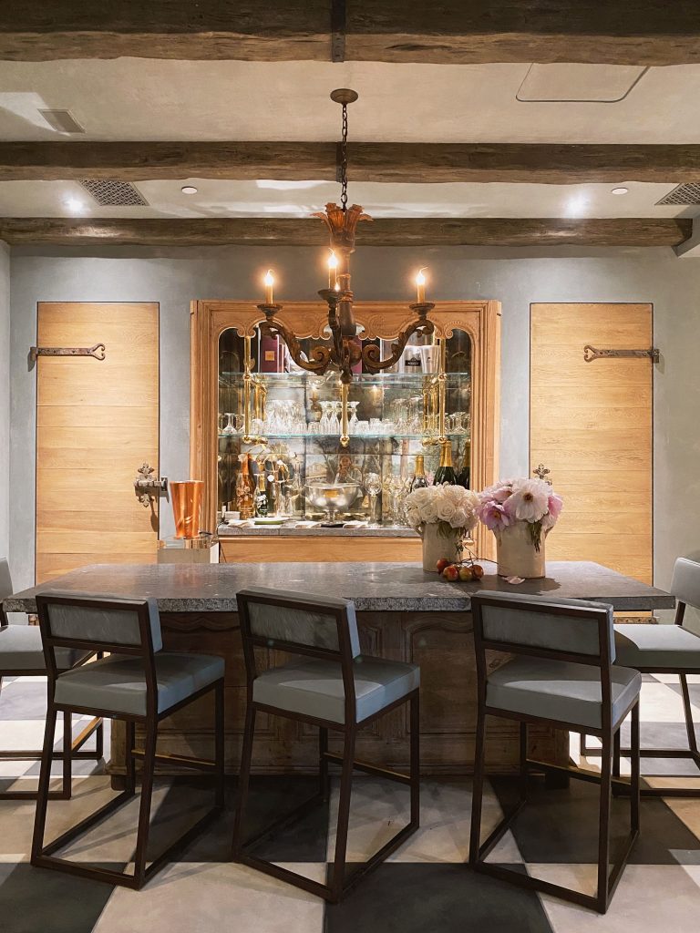 Upscale rustic restaurant