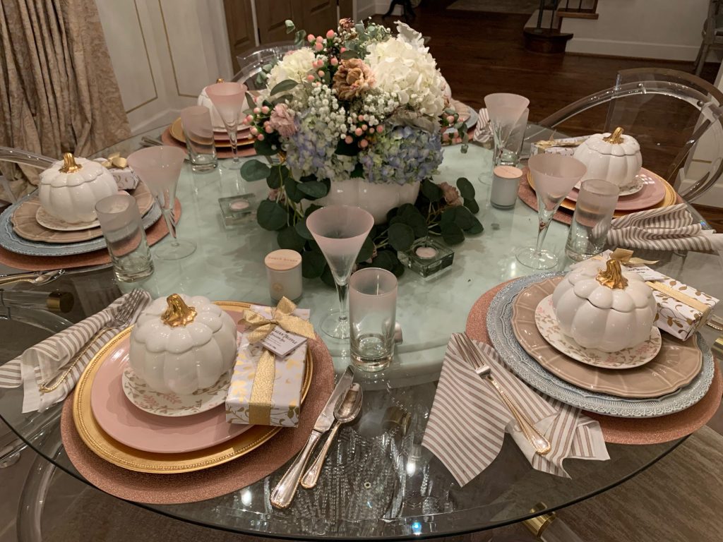 Thanksgiving tablescape