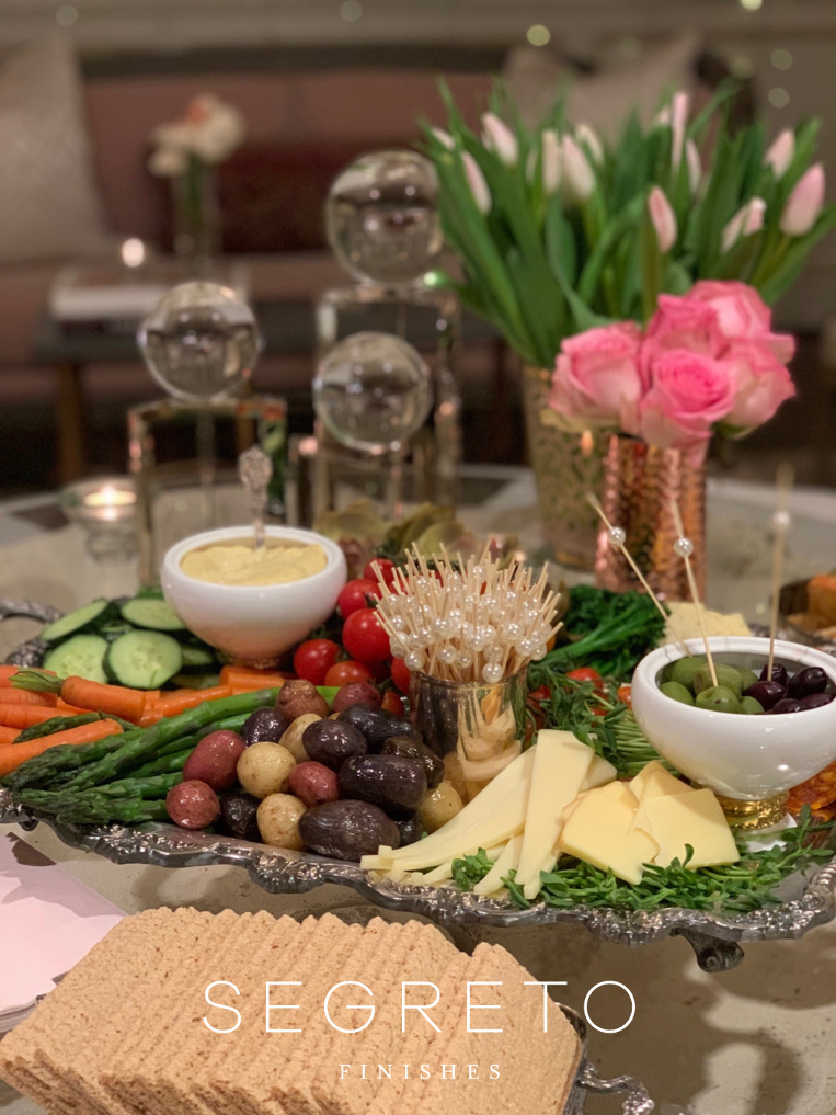Cocktail party grazing platter