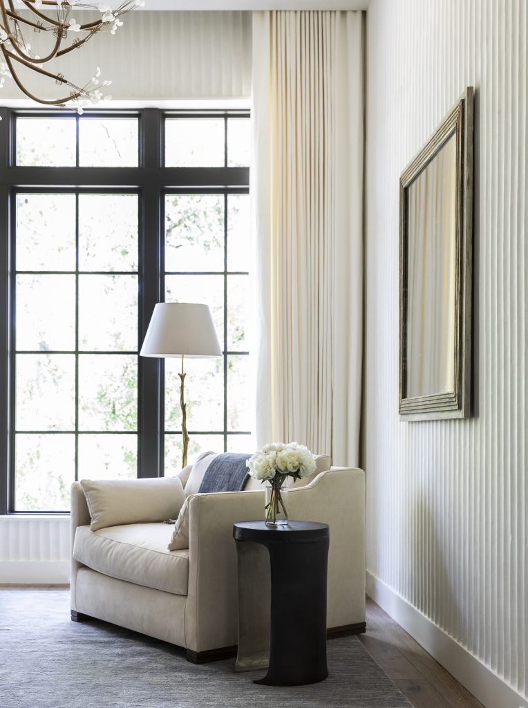 Fluted Master Bedroom Walls