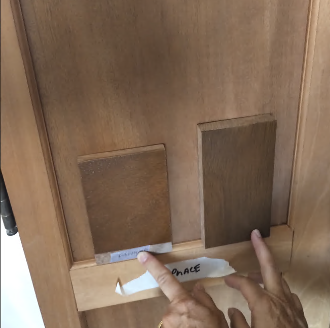 Mahogany finishes by Segreto Finishes