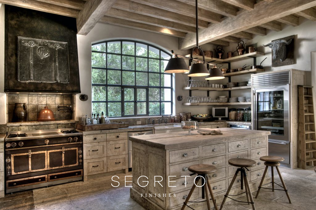 Allan Edwards Builders, Murphy Mears Architecture, Eleanor Cummings Interiors, Segreto Finishes home. Rustic kitchen.