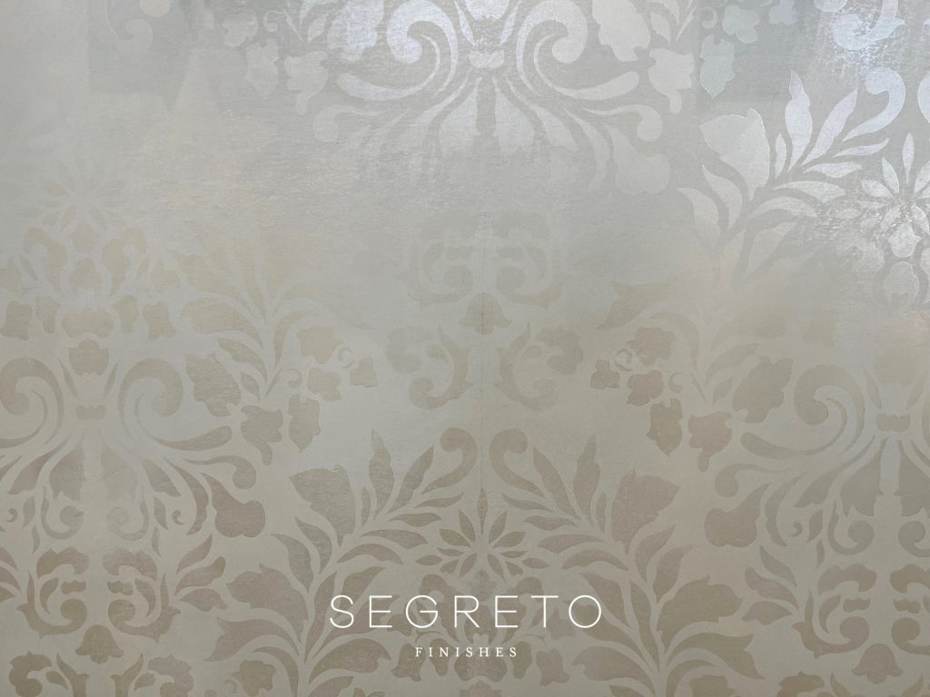 Segreto Showroom Segreto Showroom Stencil Over Plaster