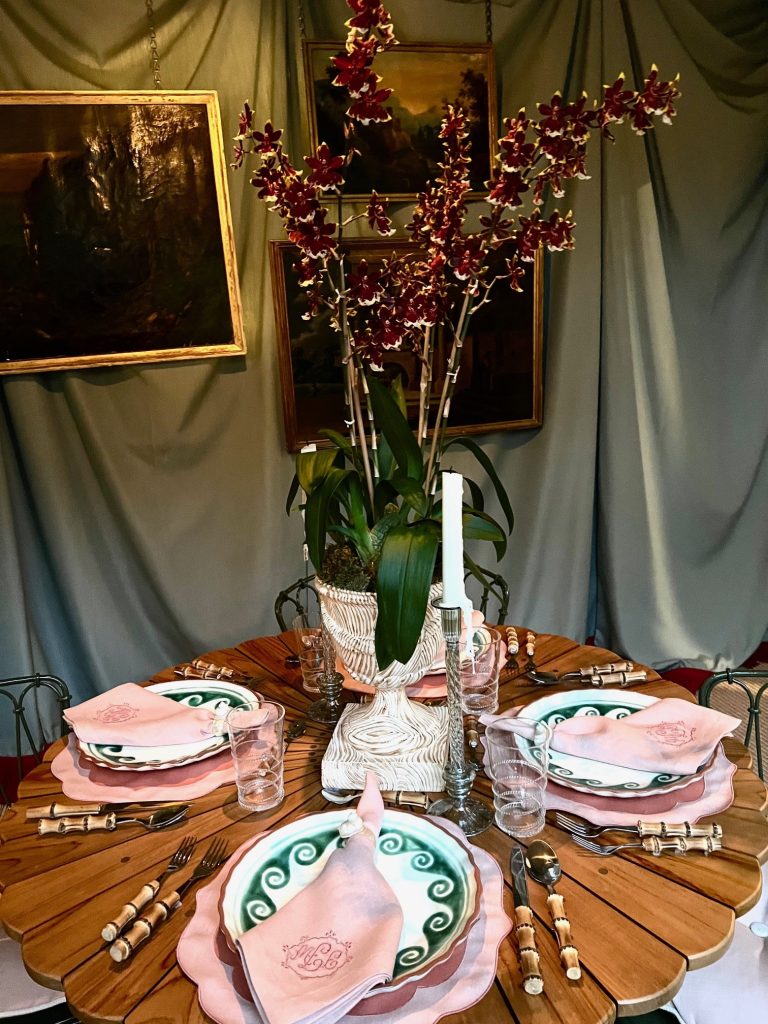 Tablescape at Kips Bay Palm Beach