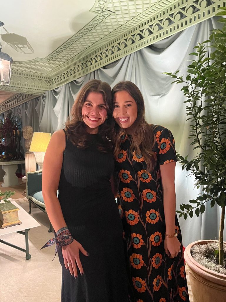 Kelsey and Lauren at Kips Bay Palm Beach